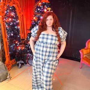 Selkie Tea Towel Hamptons Jumpsuit NWT